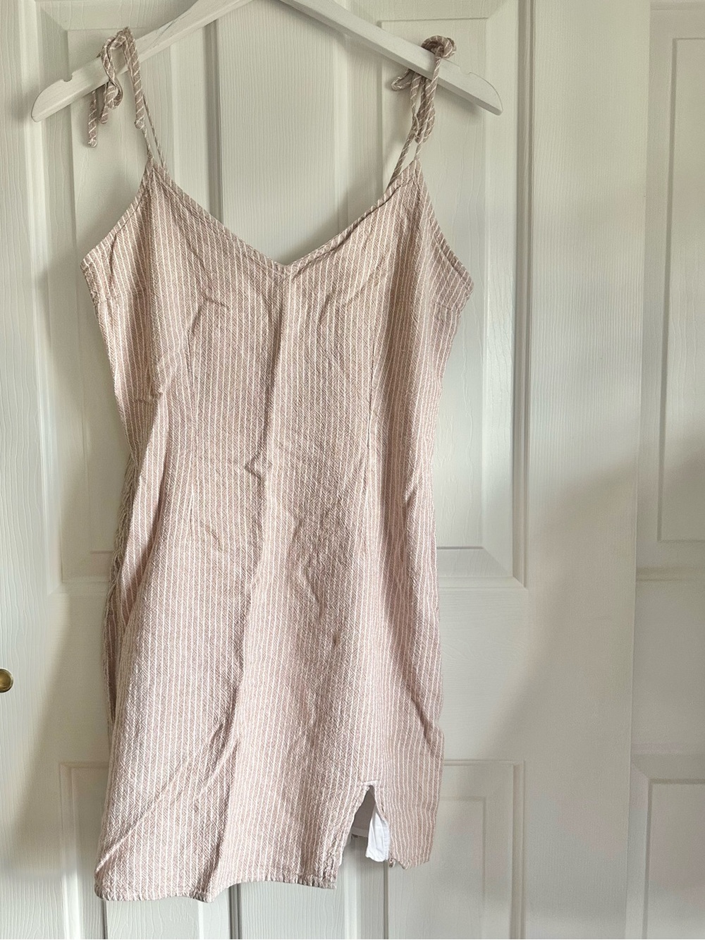 A&F linen blend dress.